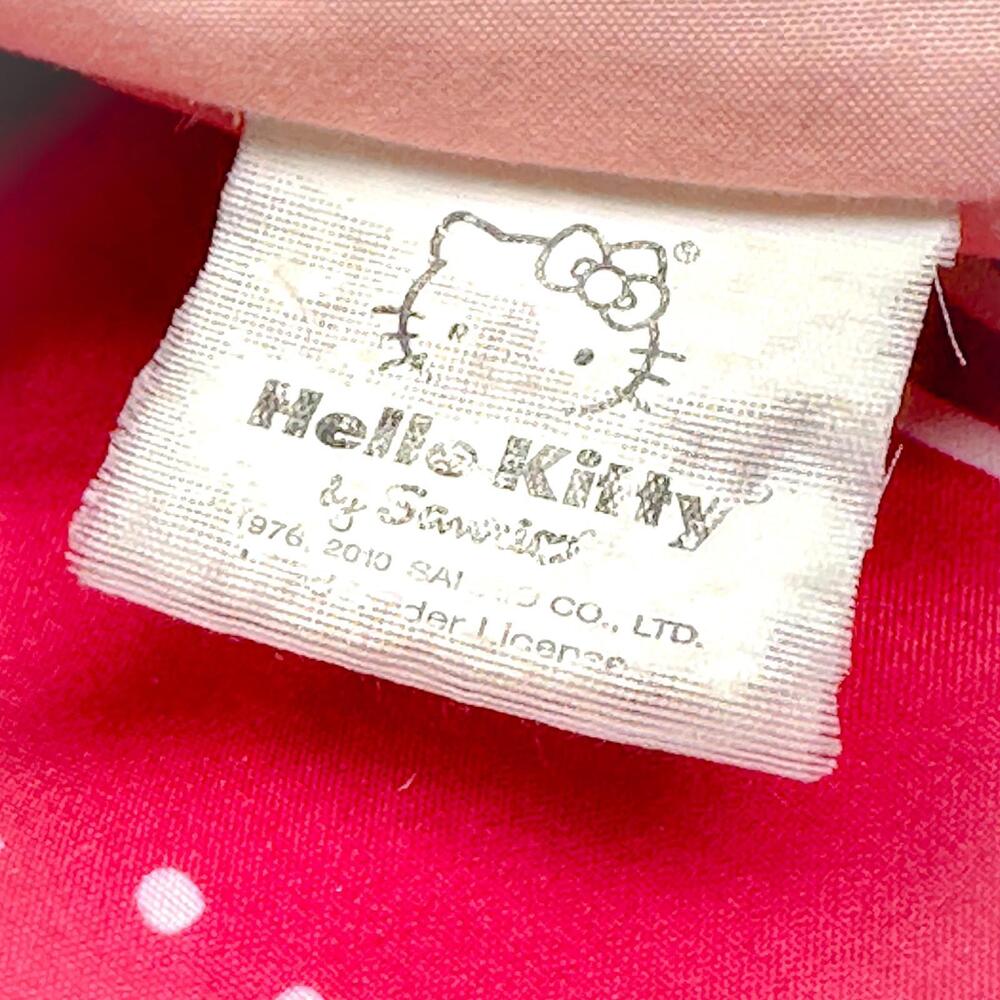 Sanrio Hello Kitty Twin Comforter Pink Bedding 2010 Kitty Cat on Phone & Reading - Picture 5 of 5